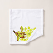 'Merry Maples' op een badkamerhanddoekset (I) Bad Handdoek (Wasdoekje)