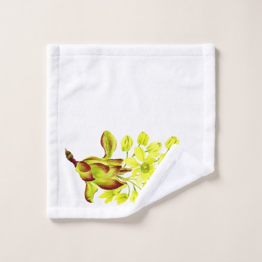 'Merry Maples' op een badkamerhanddoekset (I) Bad Handdoek (Wasdoekje)