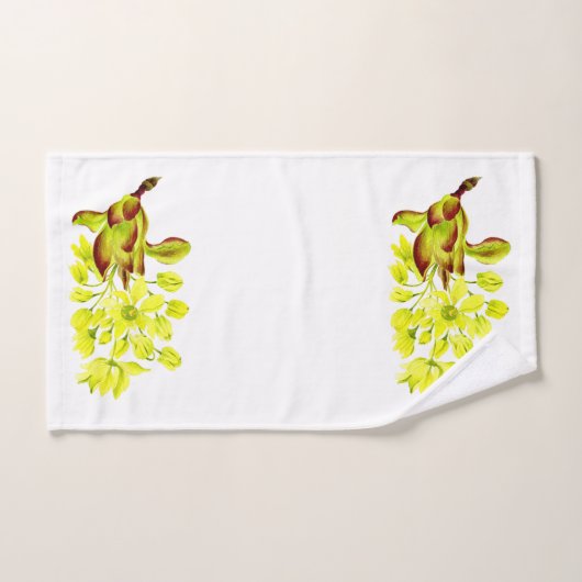 'Merry Maples' op een badkamerhanddoekset (I) Bad Handdoek (Handdoek)