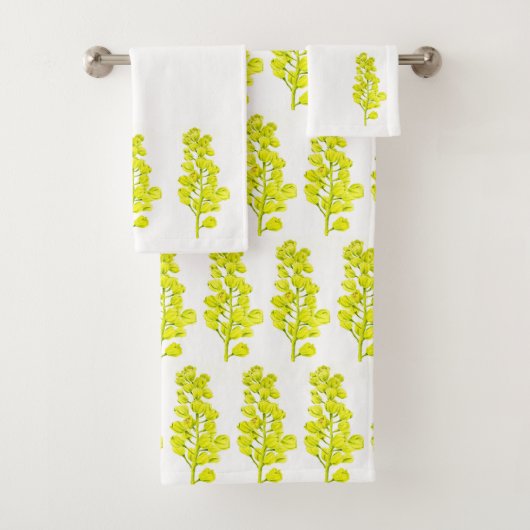 "Merry Maples' op een badkamerhanddoekset (II) Bad Handdoek (Insitu)