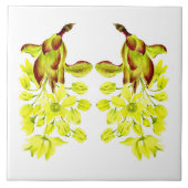 'Merry Maples' op een keramische Tegel (I) Tegeltje (Voorkant)