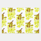 Merry Maples op een Reeks van het VerpakkingsPapie Inpakpapier Vel (Voorkant 3)