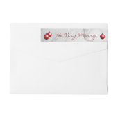 Merry Marble Holiday Return Label (Achterkant)