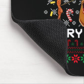 Merry Marcus Ugly Christmas Sweater Funny The Worm Muismat (Hoek)