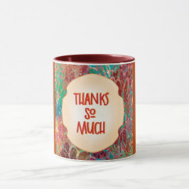 Merry Marigold Autumn Gratitude Latte Mug Mok
