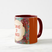 Merry Marigold Herfst Dankbaarheid Latte Mok (Voorkant rechts)