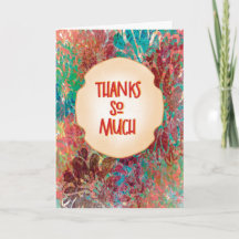Merry Marigold – Thanks So Much Greeting Card