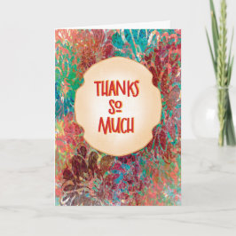 Merry Marigold – Thanks So Much Greeting Card Kaart