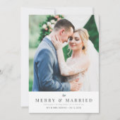 MERRY & MARRIED | Aankondiging vakantiebruiloft (Voorkant)