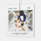 Merry & Married Ornament (Links)