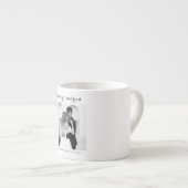 Merry & Married - Personalized Newlywed Christmas Espresso Kop (Voorkant rechts)