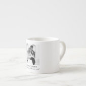 Merry & Married - Personalized Newlywed Christmas  Espresso Kop (Voorkant rechts)