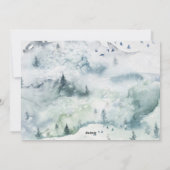 Merry & Married Script Mr. & Mrs Foto Kerstmis Feestdagenkaart (Achterkant)