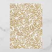 Merry & Married Script Trouwfoto Folie Vakantie Feestdagenkaart (Achterkant)