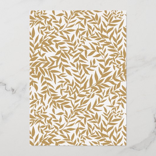 Merry & Married Script Trouwfoto Folie Vakantie Folie Feestdagenkaart (Achterkant)