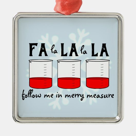 Merry Measure Beaker Ornament (Voorkant)