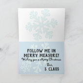 Merry Measure Beaker Wenskaart (Vakantie) Kaart (Binnen)