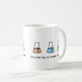 Merry Measure Chemistry Science Erlenmeyer Holiday Koffiemok (Voorkant rechts)
