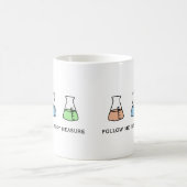 Merry Measure Chemistry Science Erlenmeyer Holiday Koffiemok (Center)