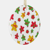 Merry Meeple kerst board Game Patroon Keramisch Ornament (Rechts)