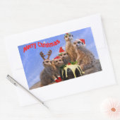 Merry Meerkats Sticker (Envelop)