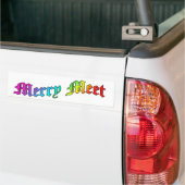 Merry Meet BumperSticker (Op Truck)