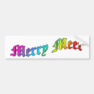 Merry Meet BumperSticker
