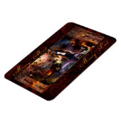 Merry Meet Merry Part Magickal Witch Magnet Magneet (Linkerzijde)