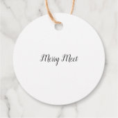 Merry Meet Pagan Oak King Bedankjes Labels (Achterkant)