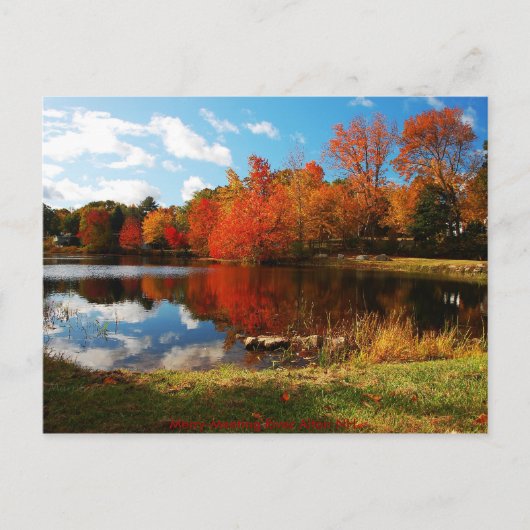 Merry-Meeting River Alton NH. Briefkaart (Voorkant)