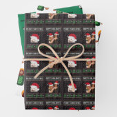 Merry Meme Wrapping Paper 3 Pack (In situ)