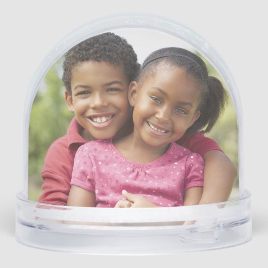 Merry Memories Familiefoto Kerstsneeuw Wereldbol Sneeuwbol (Achterkant)