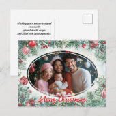 Merry Memories Lijst Feestdagenkaart (Voorkant / Achterkant)