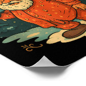 Merry Menopause Funny Santa Meme Tank Top  Poster (Hoek)