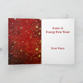 Merry Meowmas Gepersonaliseerde Kerst Feestdagen Kaart (Binnen)