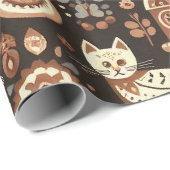 Merry Meows Cadeaupapier (Rol Hoek)