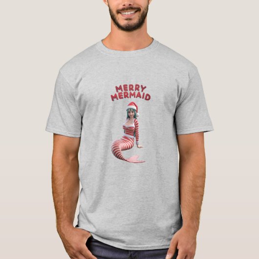 Merry Mermaid T-shirt (Voorkant)