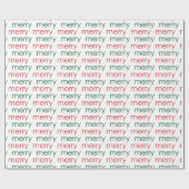 Merry Merry Cadeaupapier (Vlak)