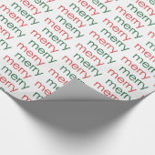 Merry Merry Cadeaupapier (Hoek)