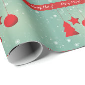 Merry, Merry. Cadeaupapier (Rol Hoek)