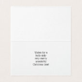 Merry, Merry Christmas! Kaart (Binnenkant ongevouwen)