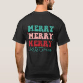 Merry Merry Christmas Thrive T-shirt (Achterkant)