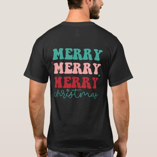 Merry Merry Christmas Thrive T-shirt (Achterkant)
