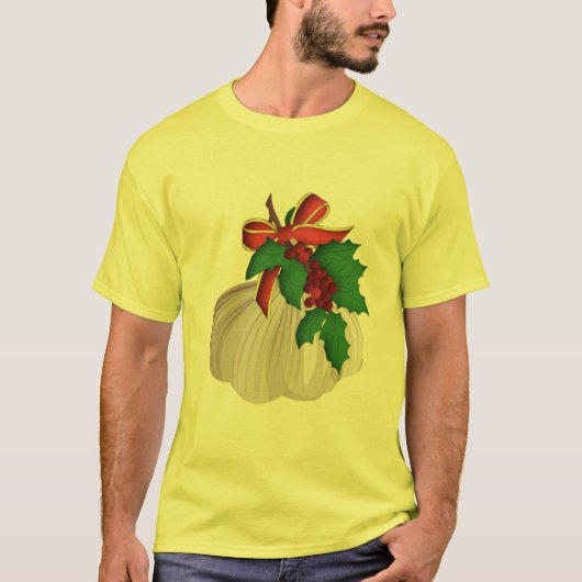 Merry Merry Garlic-kerst grappig shirt design (Voorkant)