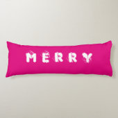 MERRY Merry Kerstbody Pillow Lichaamskussen (Voorkant)