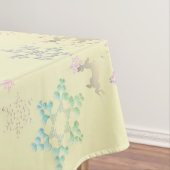 "Merry Merry" kerstboom en sneeuwvlokken Tafelkleed (Voorbeeld)