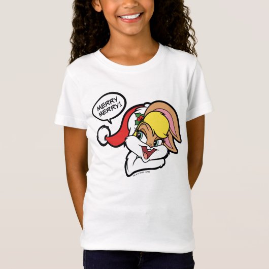 "Merry Merry" Lola Bunny T-shirt (Voorkant)