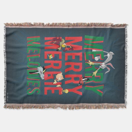 Merry Merry MERRIE MELODIES™ Deken (Voorkant)