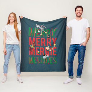 Merry Merry MERRIE MELODIES™ Fleece Deken