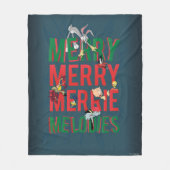 Merry Merry MERRIE MELODIES™ Fleece Deken (Voorkant)